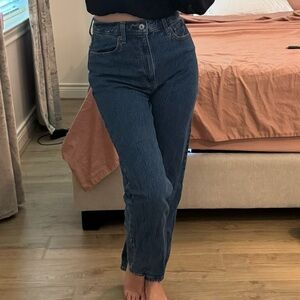 Abercrombie high rise jeans
